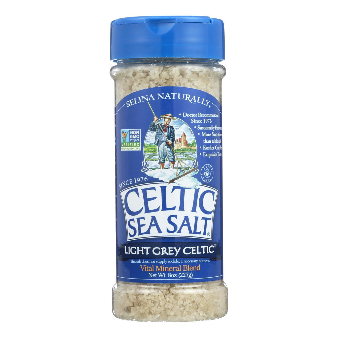 Celtic Sea Salt - Light Grey Celtic - Case Of 6 - 8 Oz. - Maras Green