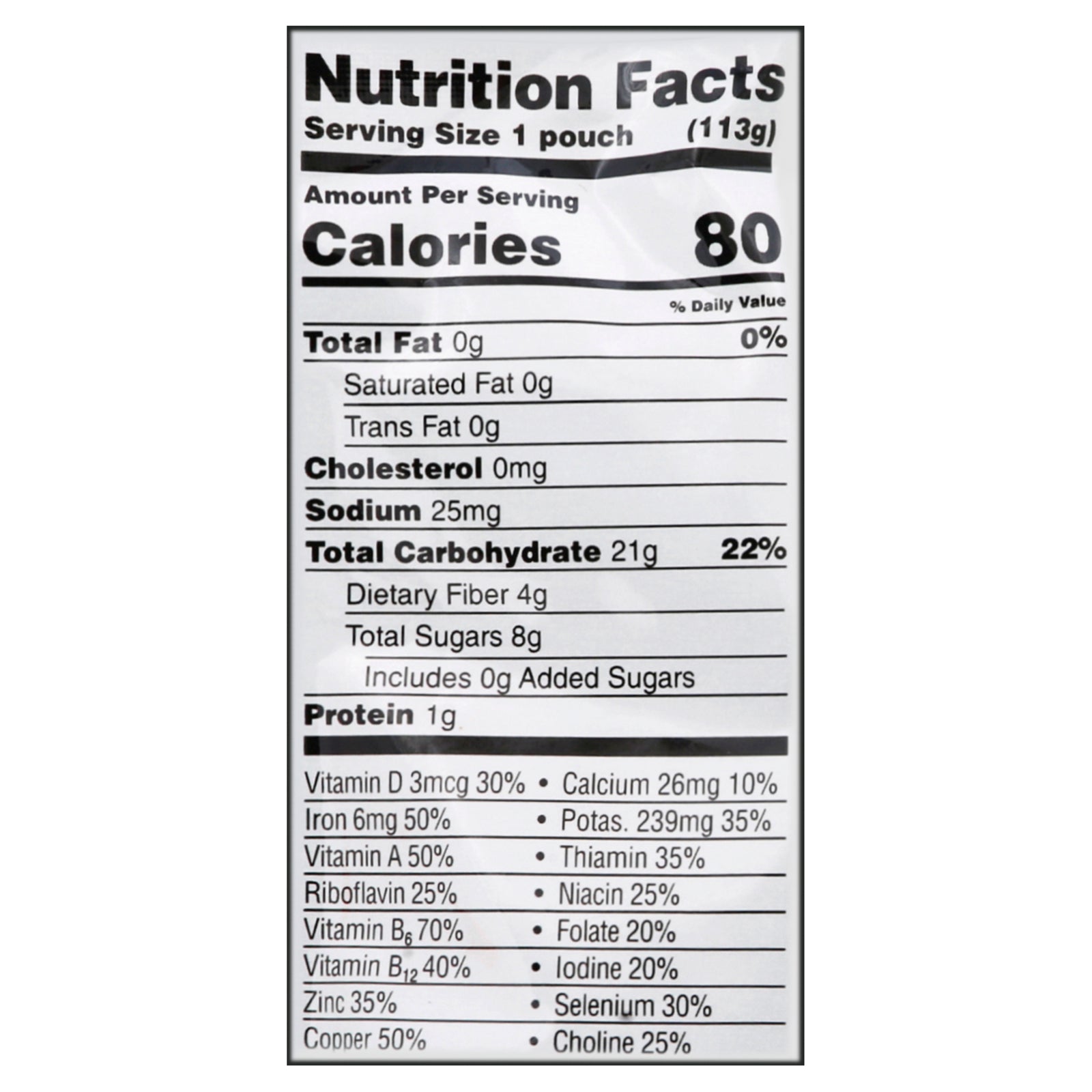 Cerebelly - Puree Sweet Potato Mango - Case Of 6 - 4 Oz - Maras Green
