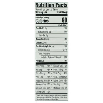 Cerebelly - Smart Bar Appl Kale - Case Of 6 - 4.2 Oz - Maras Green