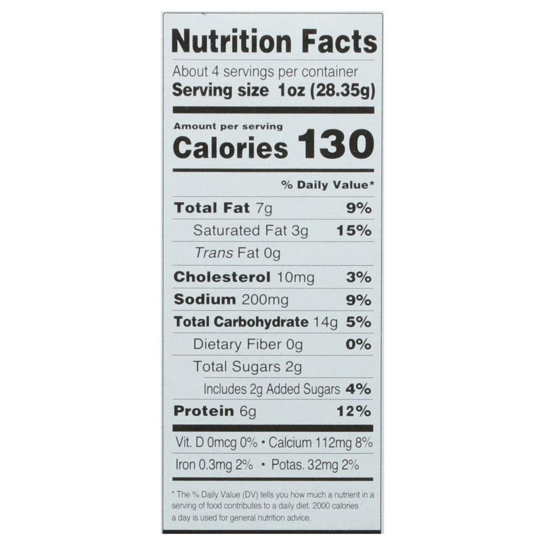 Cheddies - Cracker Organic Cheddar Classic Sea Salt - Case Of 6 - 4.2 Ounces - Maras Green