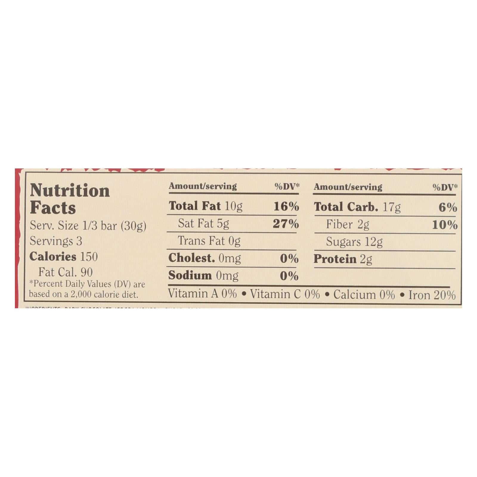 Chocolove Xoxox - Premium Chocolate Bar - Dark Chocolate - Cherries And Almonds - 3.2 Oz Bars - Case Of 12 - Maras Green