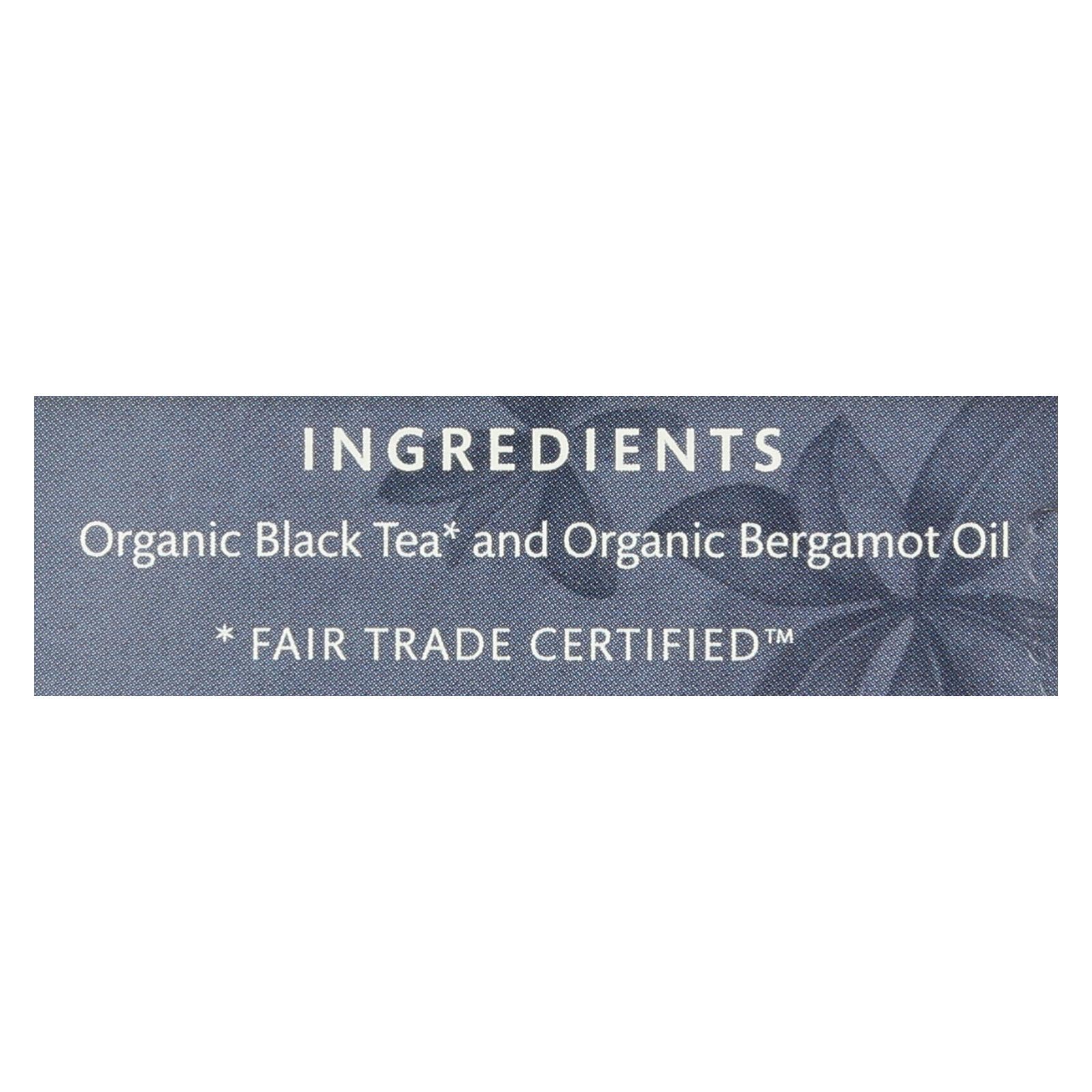 Choice Organic Teas - Earl Grey Tea - 16 Bags - Case Of 6 - Maras Green