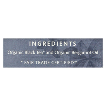 Choice Organic Teas - Earl Grey Tea - 16 Bags - Case Of 6 - Maras Green