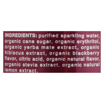 Clean Cause - Yrba Mte Blackbry Cln - Case Of 12 - 16 Fz - Maras Green