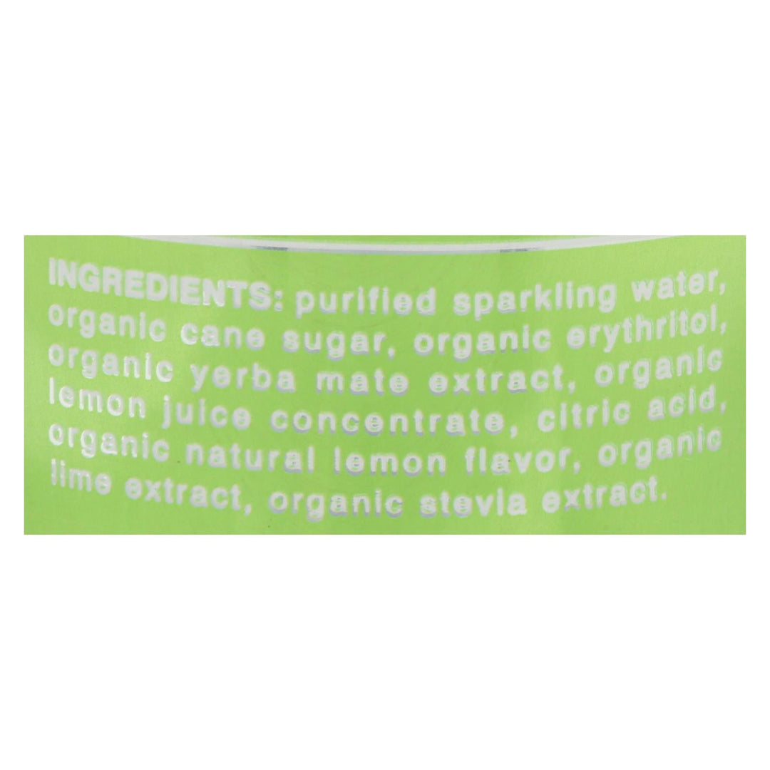Clean Cause - Yrba Mte Lemon Lime Cln - Case Of 12 - 16 Fz - Maras Green