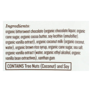 Cocomel - Carmel Bite - Organic - Vanilla - Case Of 6 - 3.5 Oz - Maras Green
