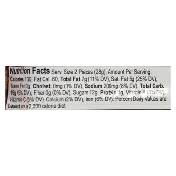Cocomel - Dark Chocolate Covered Cocomel - s - Sea Salt - Case Of 15 - 1 Oz. - Maras Green