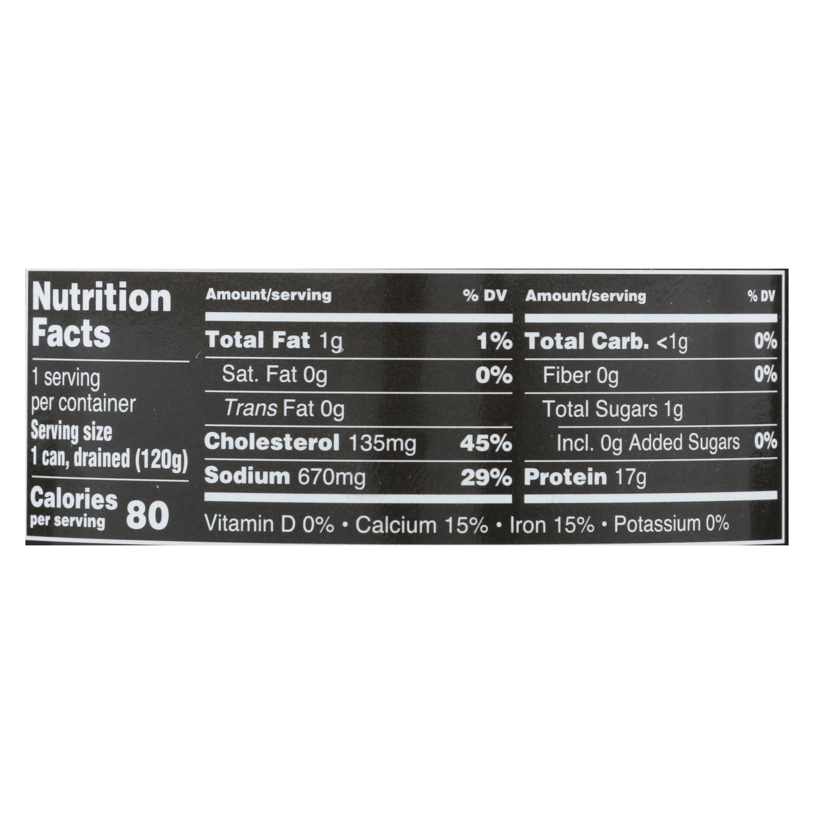 Crown Prince Crab Meat - Fancy White Lump - Case Of 12 - 6 Oz. - Maras Green