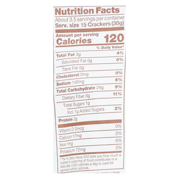Crunchmaster - Multigrn Cracker Sea Salt - Case Of 12 - 4 Oz - Maras Green