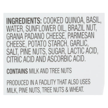Cucina And Amore - Quinoa Meals - Basil Pesto - Case Of 6 - 7.9 Oz. - Maras Green