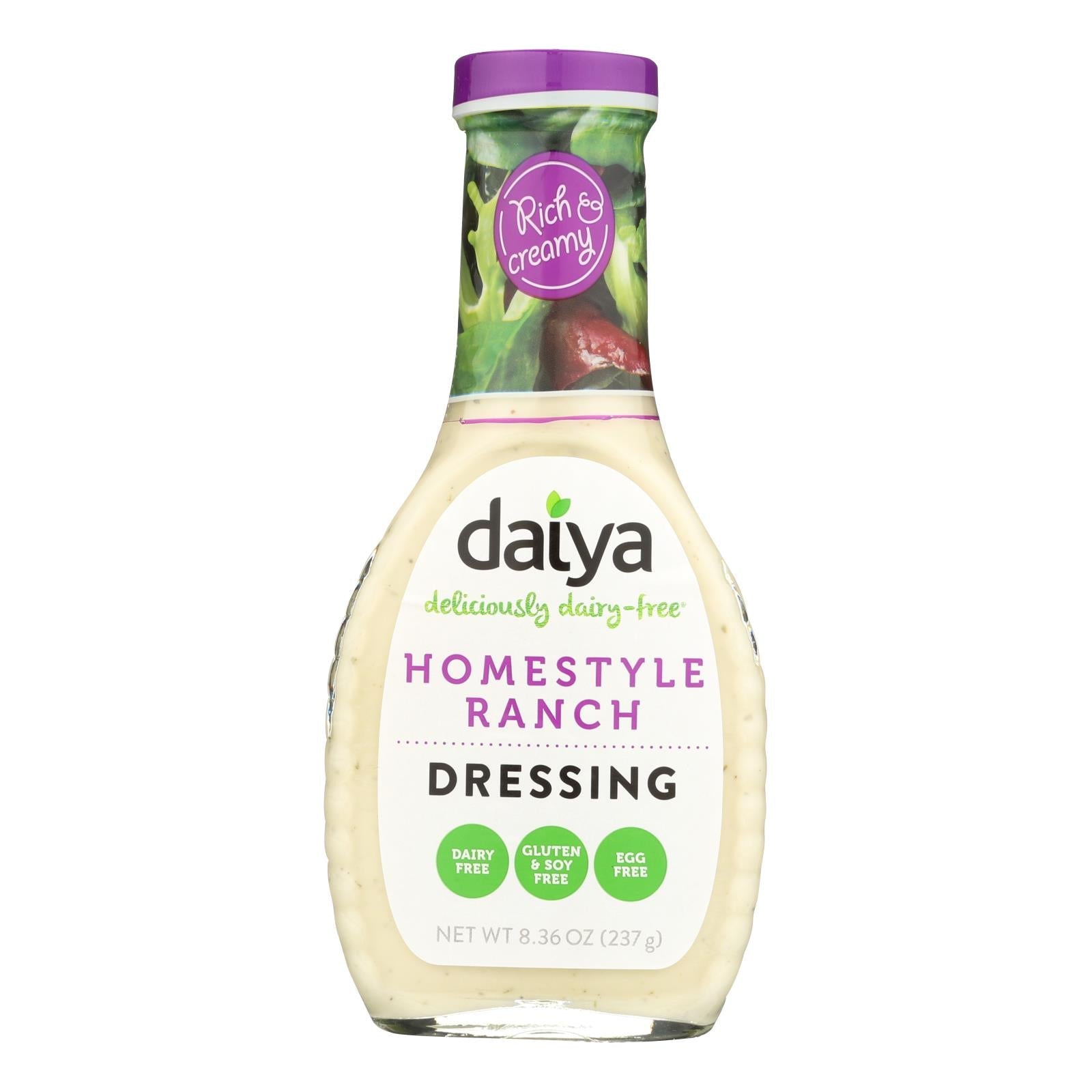 Daiya Foods - Dairy Free Salad Dressing - Homestyle Ranch - Case Of 6 - 8.36 Fl Oz. - Maras Green