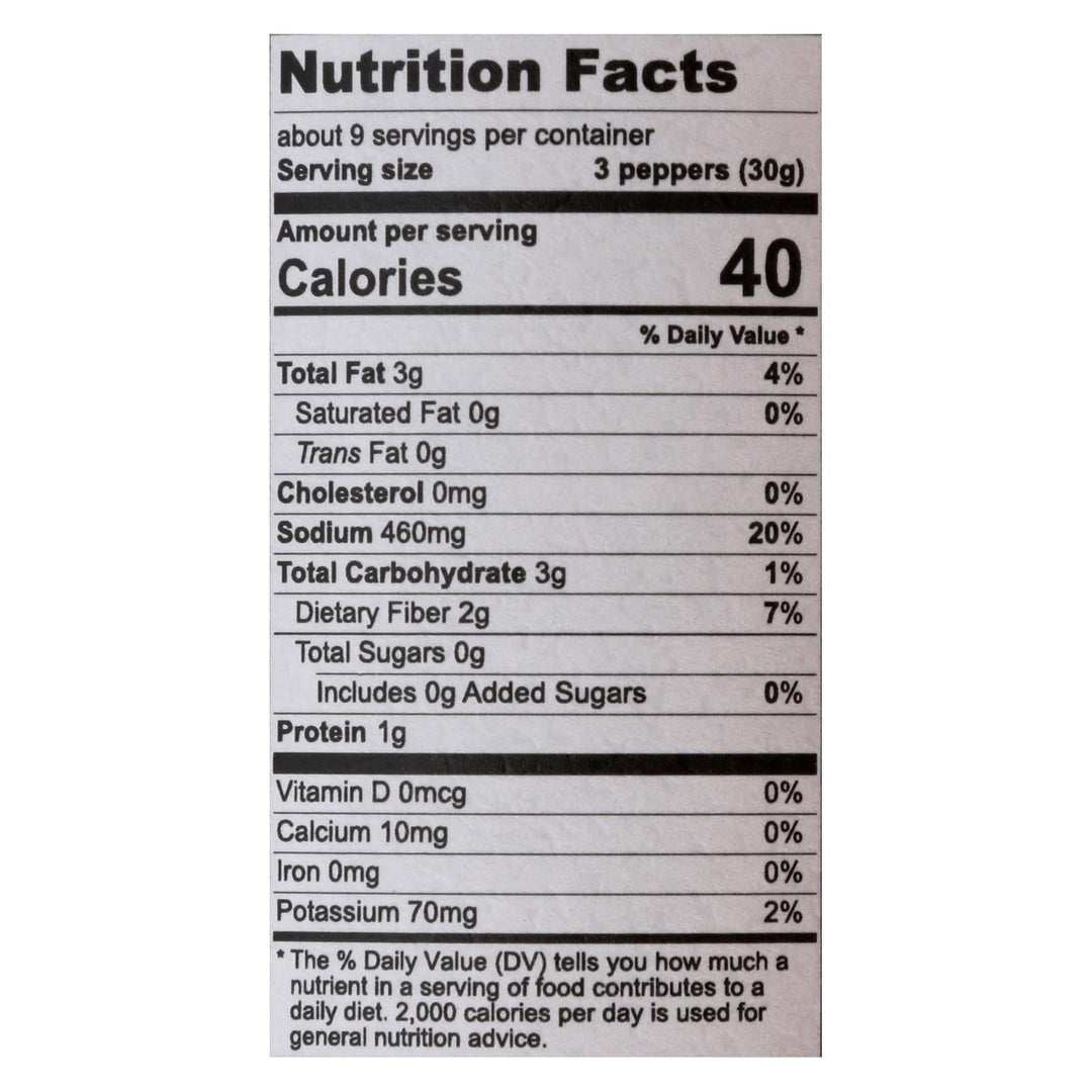 Divina - Peppers Calabrian - Case Of 6 - 9.2 Oz - Maras Green