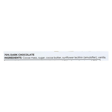 Divine Baking Bar - 70 Percent Bittersweet Chocolate - 5.3 Oz Bar - Case Of 12 - Maras Green