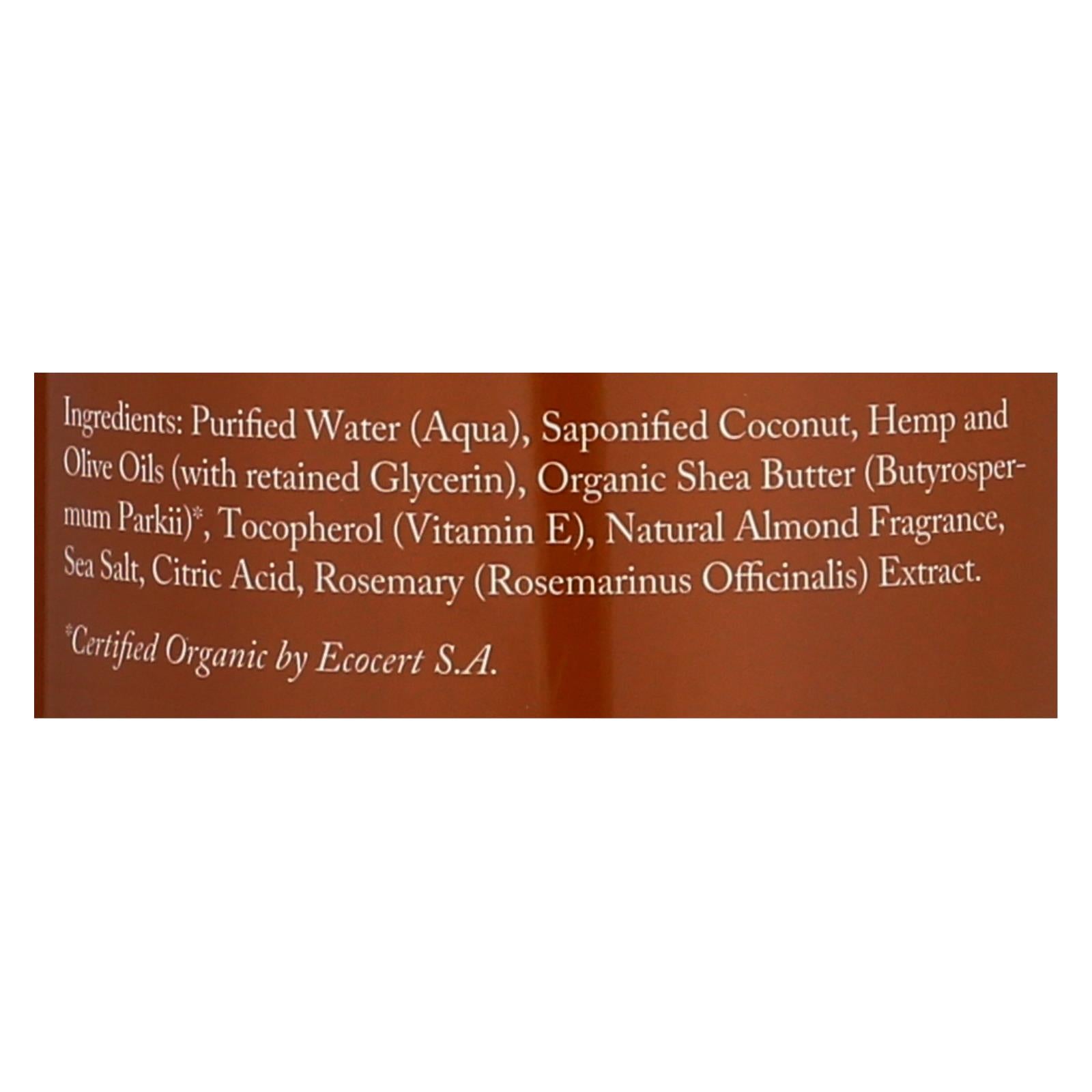 Dr. Woods Shea Vision Pure Castile Soap With Organic Shea Butter Almond - 32 Fl Oz - Maras Green