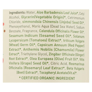 Ecolove Conditioner - Red Vegetables Conditioner For Normal To Oily Hair - Case Of 1 - 17.6 Fl Oz. - Maras Green