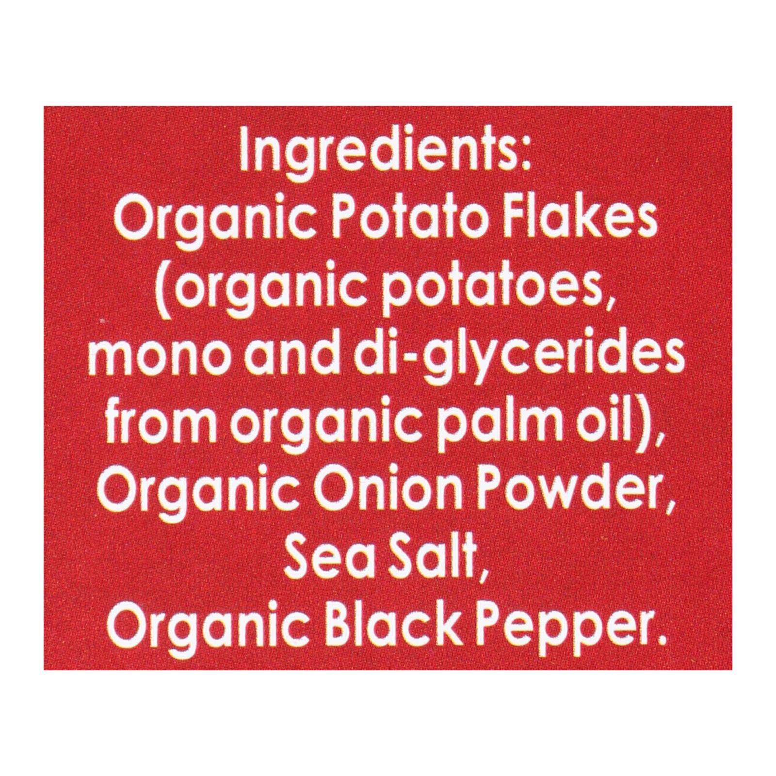 Edward And Sons Organic Mashed Potatoes - Home Style - Case Of 6 - 3.5 Oz. - Maras Green