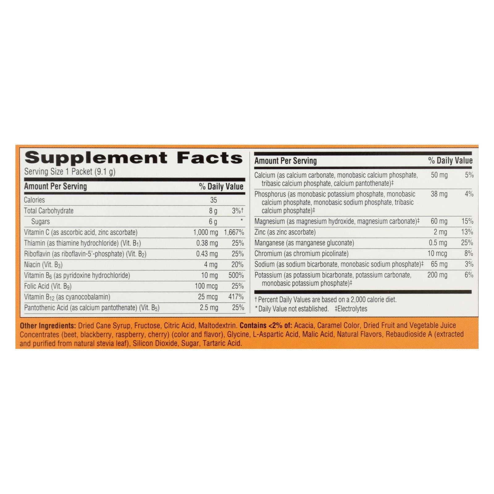Emergen - c - Emergen - c Raspberry - Case Of 3 - 30 Count - Maras Green