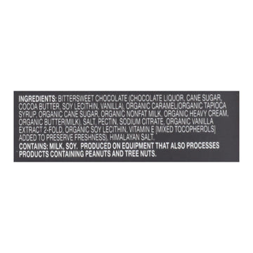 Endangered Species Chocolate Bar - Dark Chocolate - Caramel - Sea Salt - 3 Oz - Case Of 12 - Maras Green