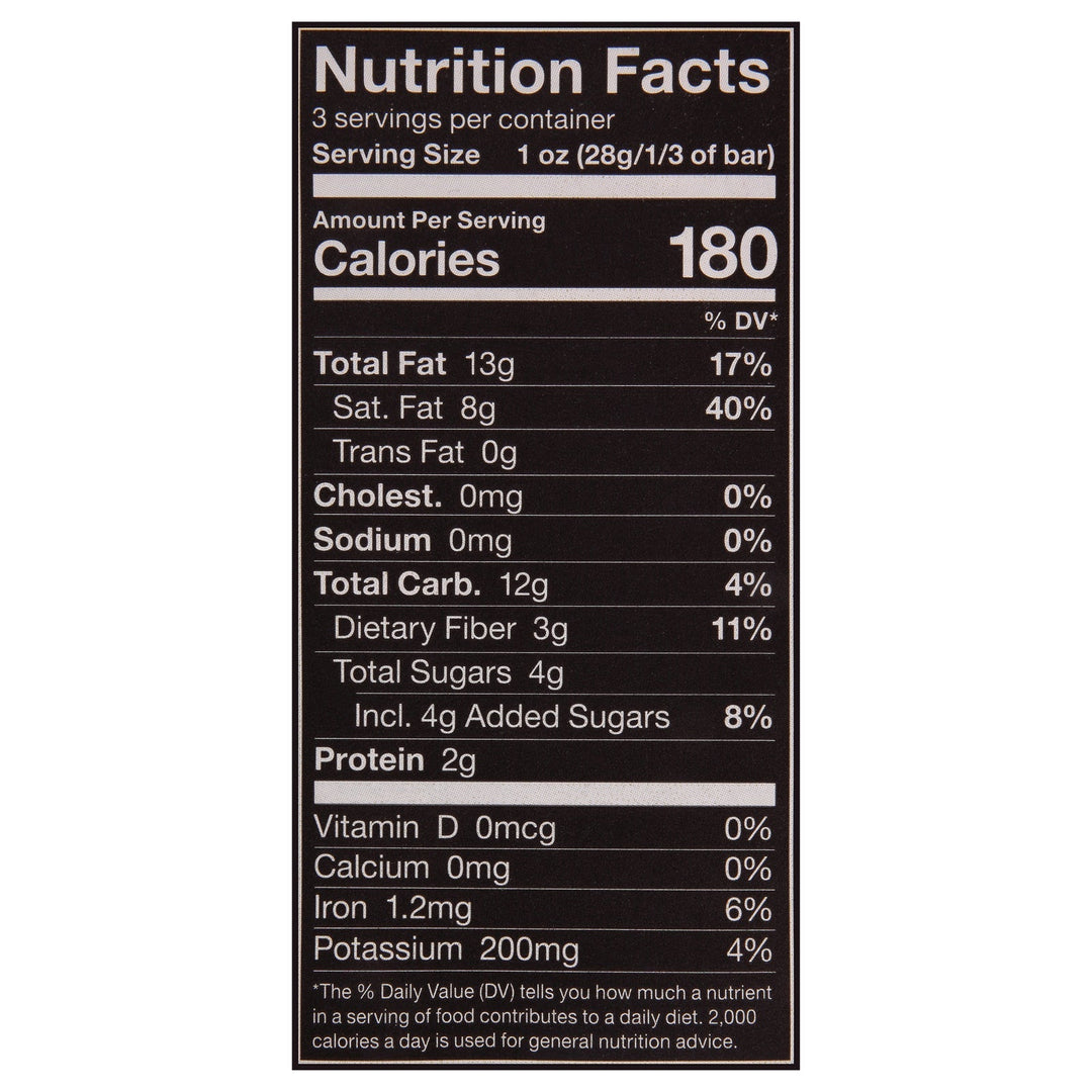 Endangered Species Chocolate - Dark Chocolate Coconut Almond Oat Milk - Case Of 12 - 3 Oz - Maras Green