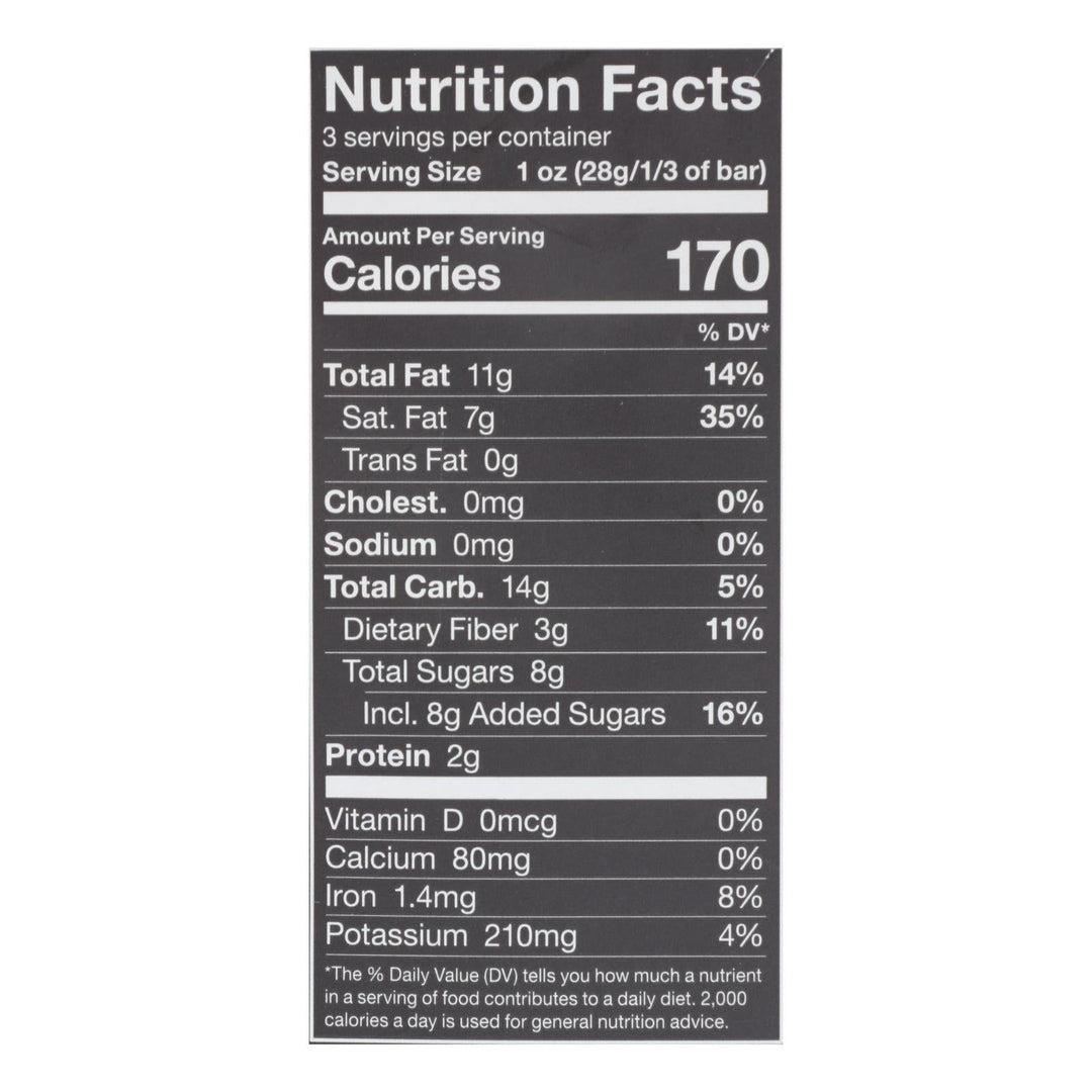 Endangered Species Natural Chocolate Bars - Dark Chocolate - 72 Percent Cocoa - Cacao Nibs - 3 Oz Bars - Case Of 12 - Maras Green