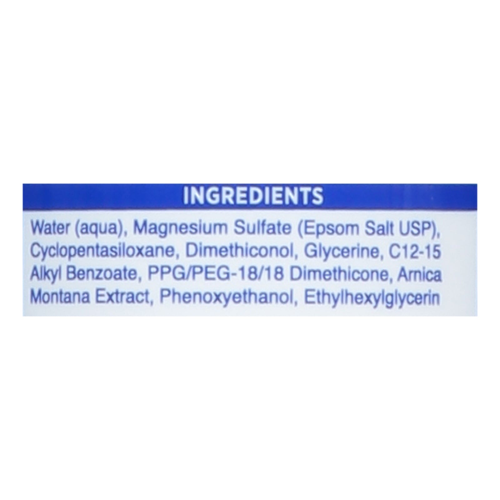 Epsom Salt - Muscle Recovery Rollerball - 1 Each - 3 Ounces - Maras Green