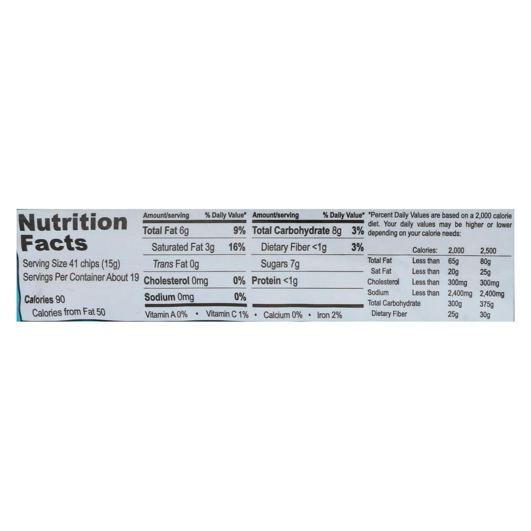 Equal Exchange Organic Chocolate Chips - Semi - sweet - Case Of 12 - 10 Oz. - Maras Green