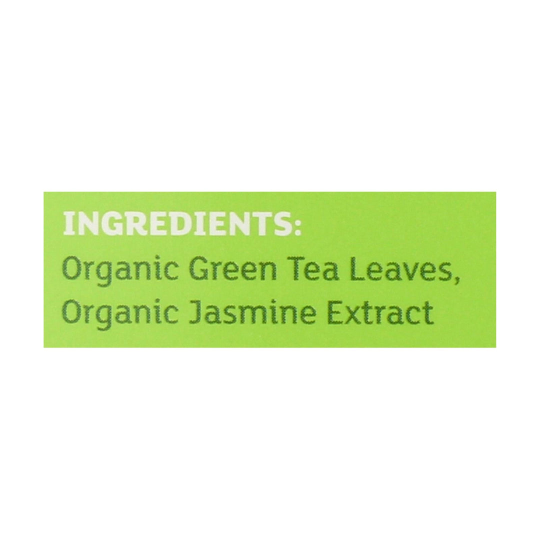 Equal Exchange Organic Jasmine Green Tea - Jasmine - Case Of 6 - 20 Bags - Maras Green