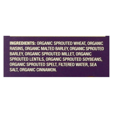 Food For Life Baking Co. Cereal - Organic - Ezekiel 4 - 9 - Sprouted Whole Grain - Cinnamon Raisin - 16 Oz - Case Of 6 - Maras Green