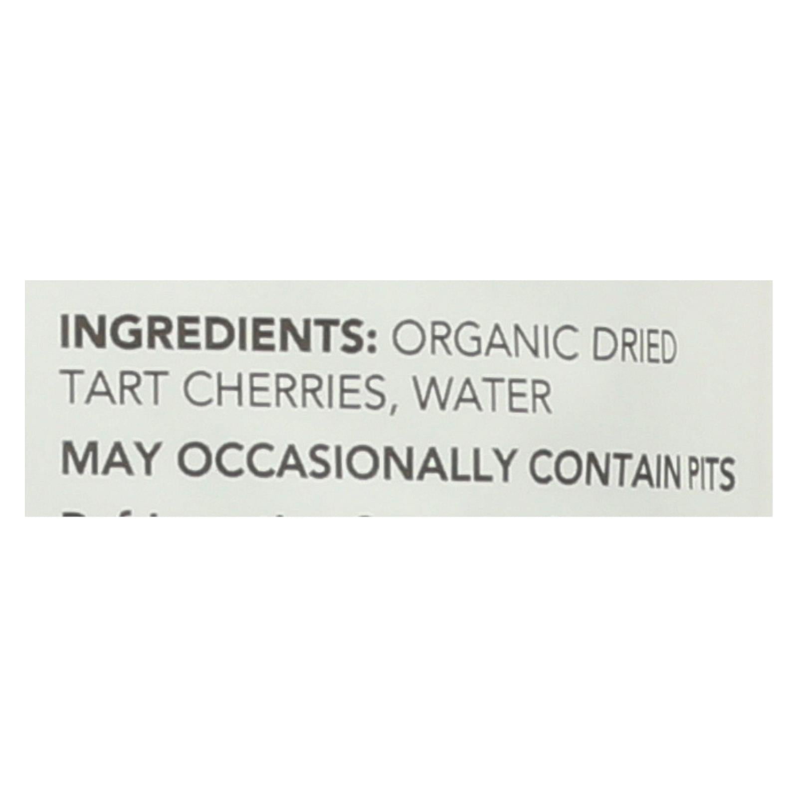 Fruit Bliss - Organic Tart Dried Cherries - Case Of 6 - 4 Oz. - Maras Green
