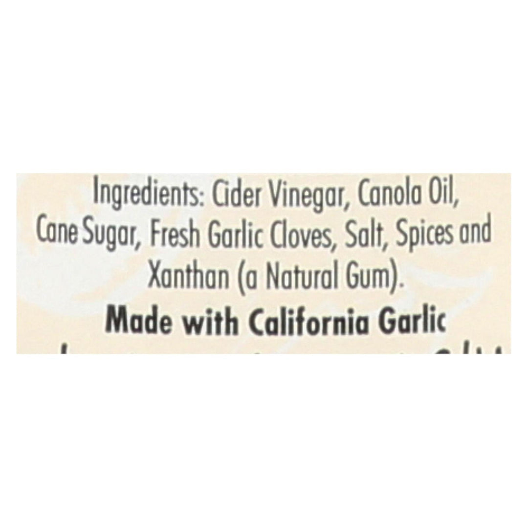Garlic Expressions Salad Dressing - Vinaigrete - Case Of 12 - 12.5 Oz - Maras Green