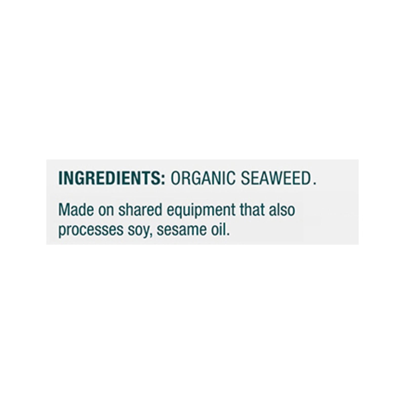 Gimme Seaweed Snacks - Sushi Nori Roasted - Case Of 4 - 4.76 Oz - Maras Green