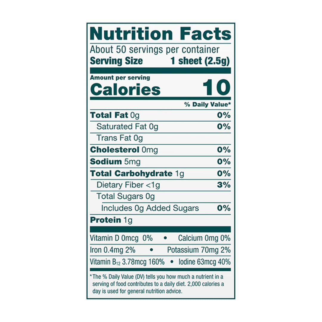 Gimme Seaweed Snacks - Sushi Nori Roasted - Case Of 4 - 4.76 Oz - Maras Green