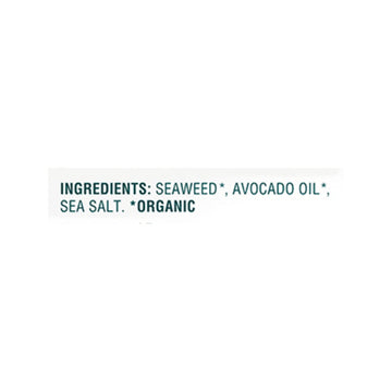 Gimme Seaweed Snacks - Sweed Slt/avo Snack - Case Of 8 - 6/.16 Oz - Maras Green