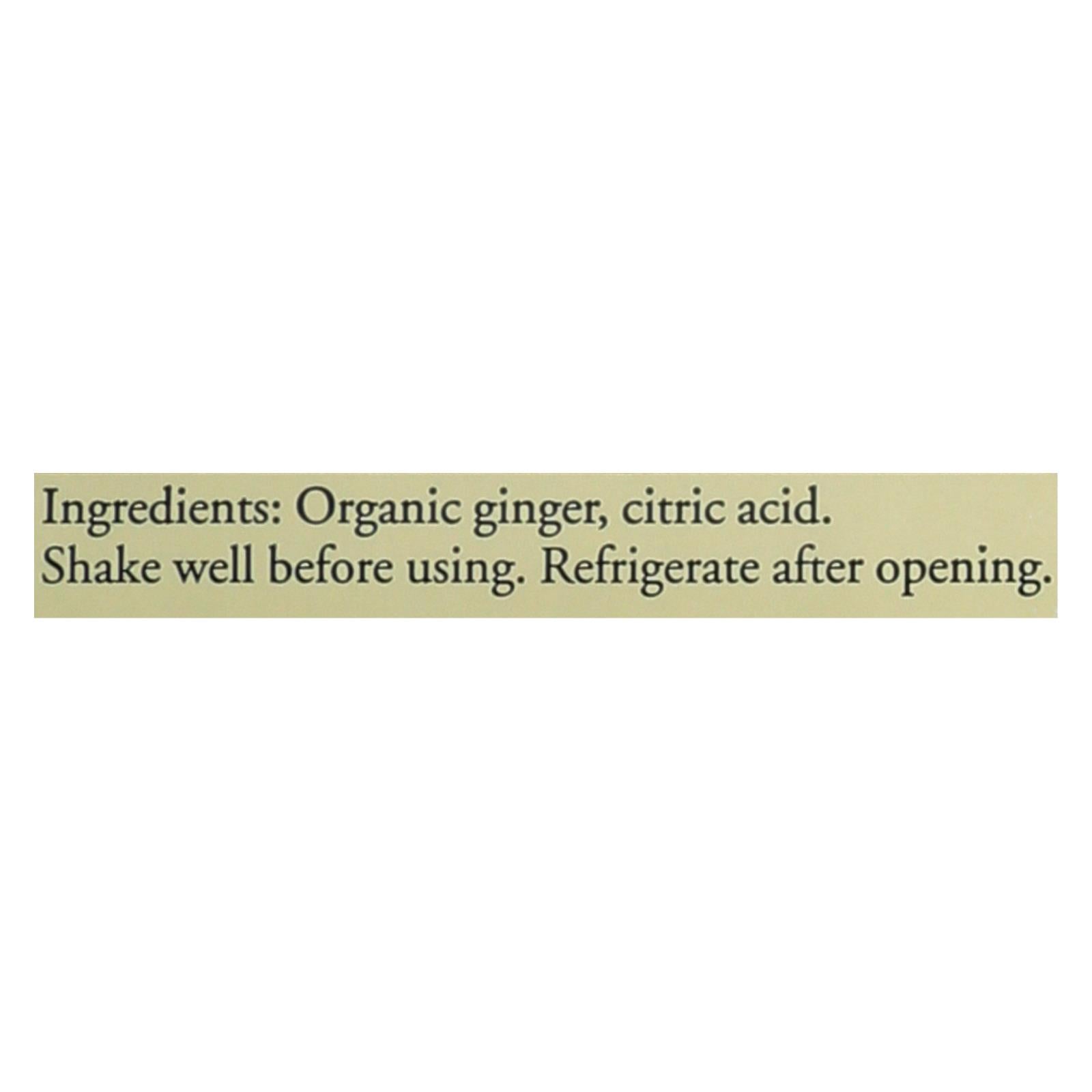 Ginger People Ginger Juice - 5 Fl Oz - Case Of 12 - Maras Green