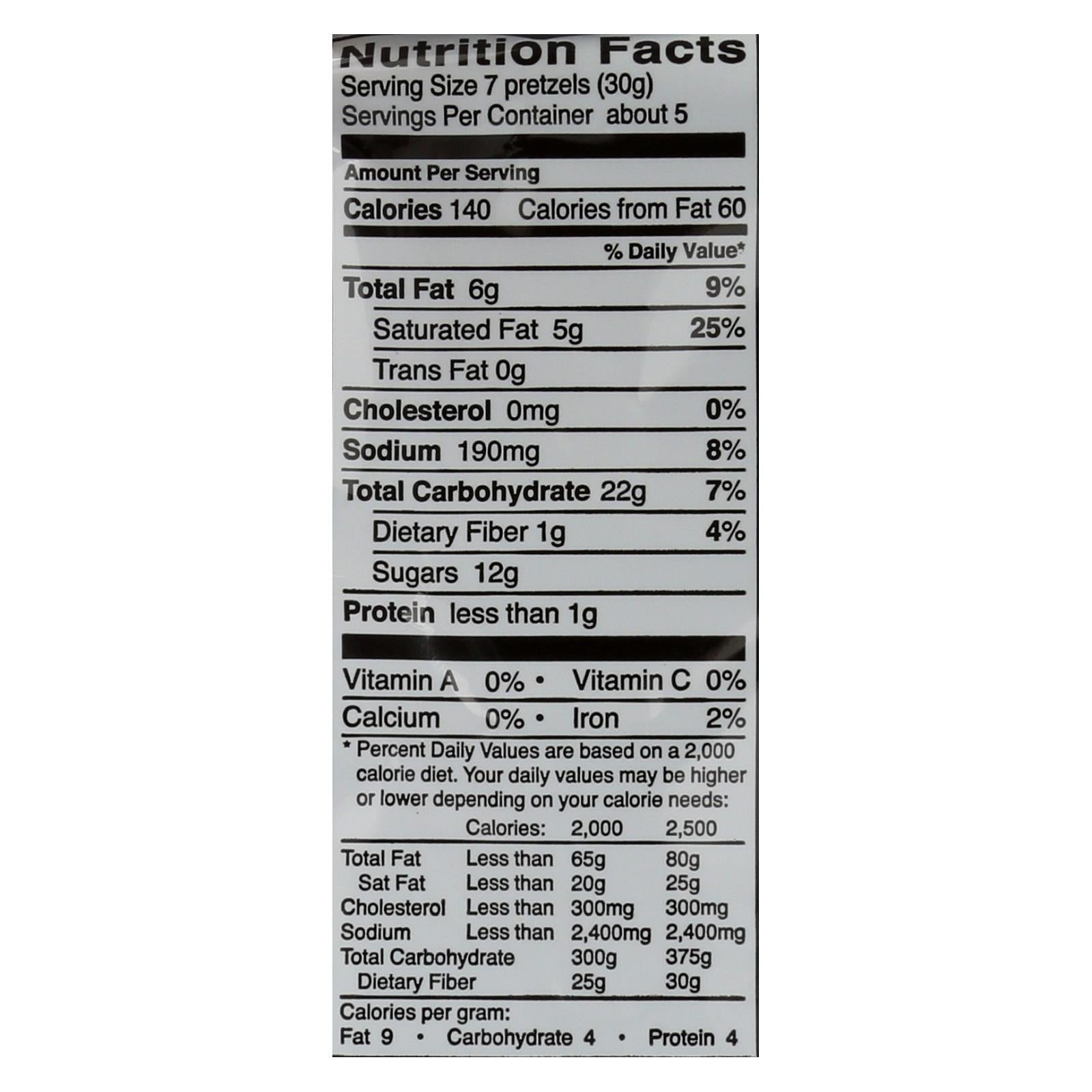 Glutino Pretzels - Chocolate Covered - Case Of 12 - 5.5 Oz. - Maras Green