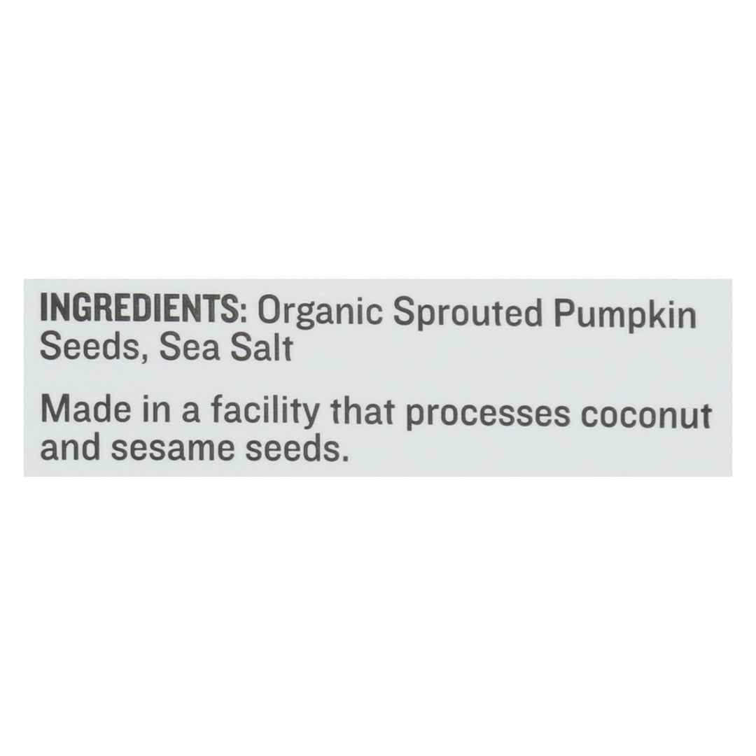 Go Raw - Snack Seed Pumpkin Sprtd - Case Of 10 - 4 Oz - Maras Green