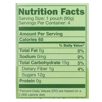 Gogo Squeeze Sauce - Apple - Case Of 12 - 3.2 Oz. - Maras Green