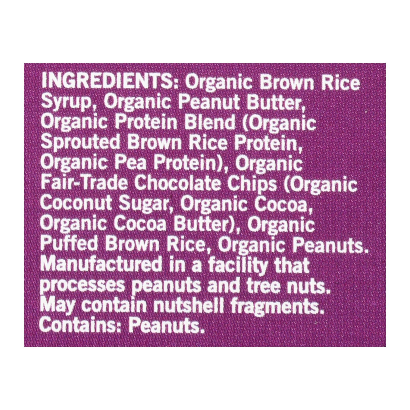 Gomacro - Bar Peanut Butter Cchip - Case Of 7 - 4/2.4 Oz - Maras Green