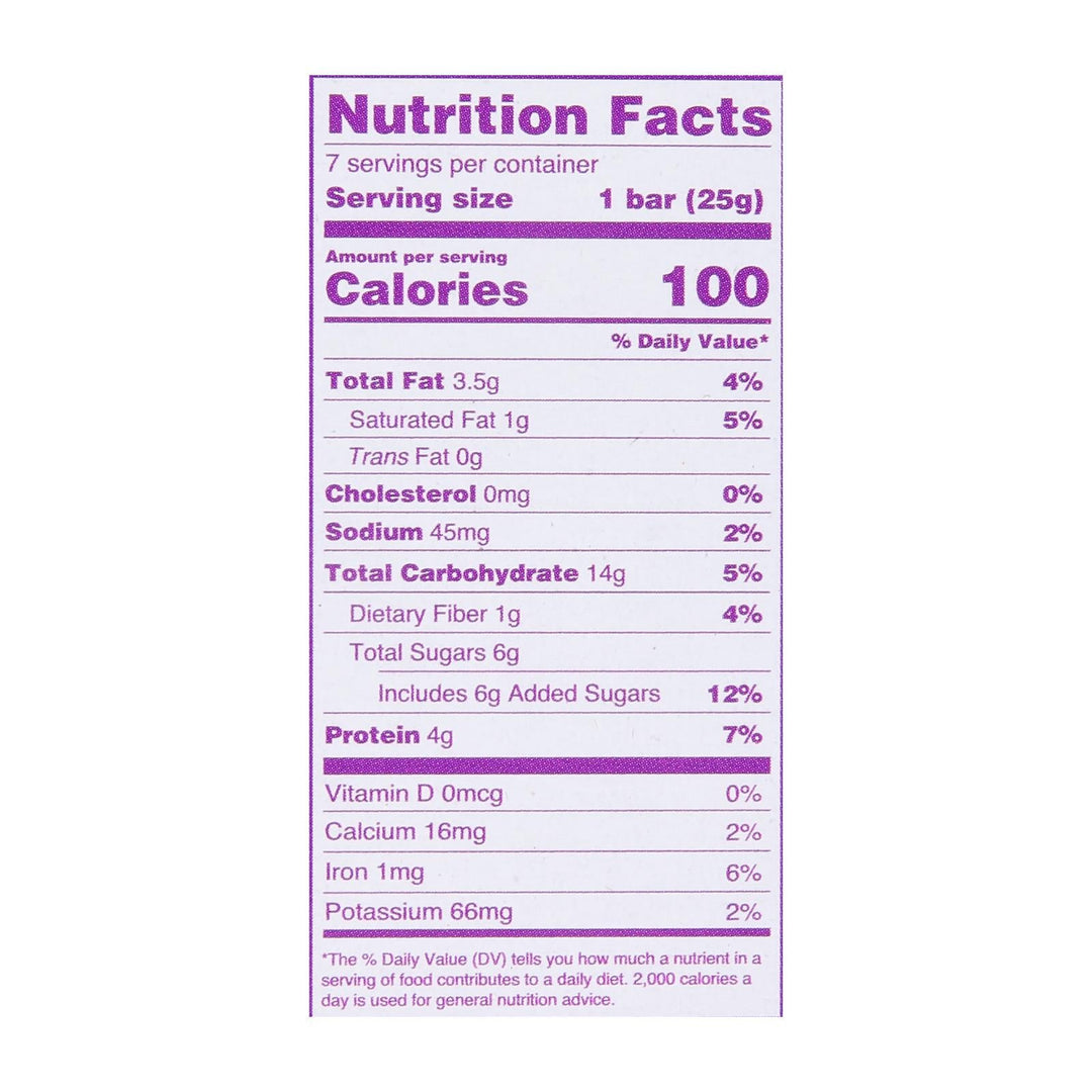 Gomacro - Kids Macrobar Chocolate - chip Cookie Dough - Cs Of 7 - 6.3 Oz - Maras Green