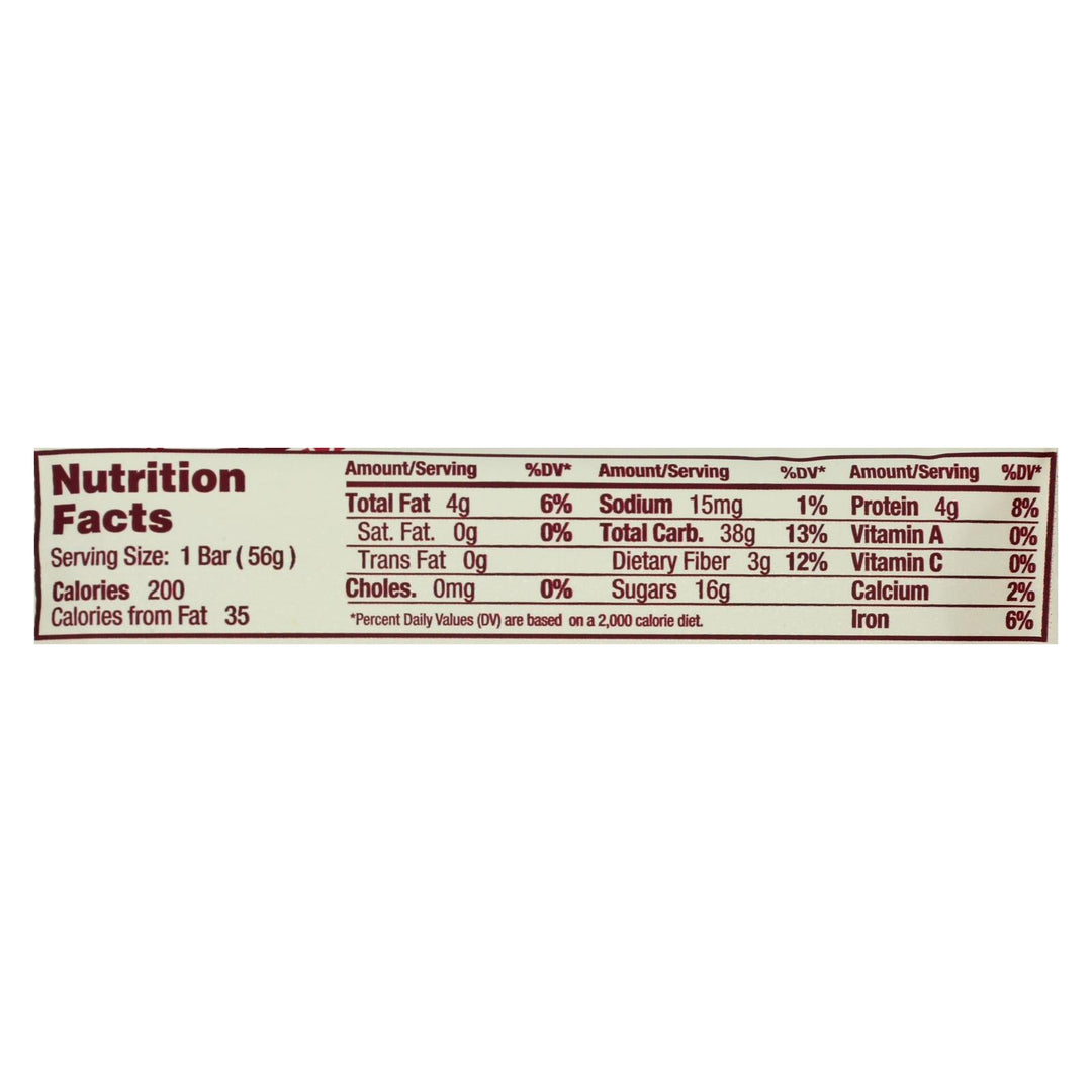 Gomacro Organic Macrobar - Cherries And Berries - 2 Oz Bars - Case Of 12 - Maras Green