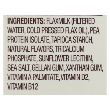 Good Karma Flax Milk - Protein - Vanilla - Case Of 6 - 32 Fl Oz - Maras Green