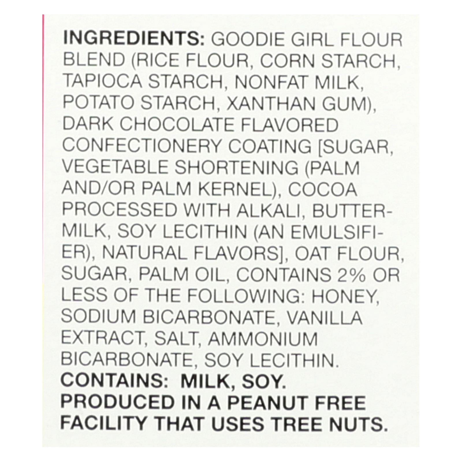 Goodie Girl Cookies - Cookies - Fudge Striped - Case Of 6 - 7 Oz. - Maras Green
