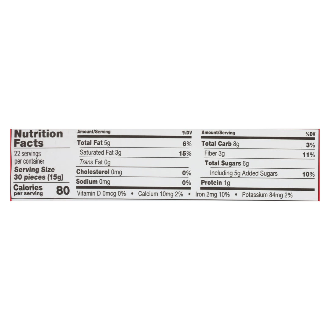 Guittard Chocolate Extra Dark - Chocolate Chip - Case Of 12 - 11.5 Oz. - Maras Green