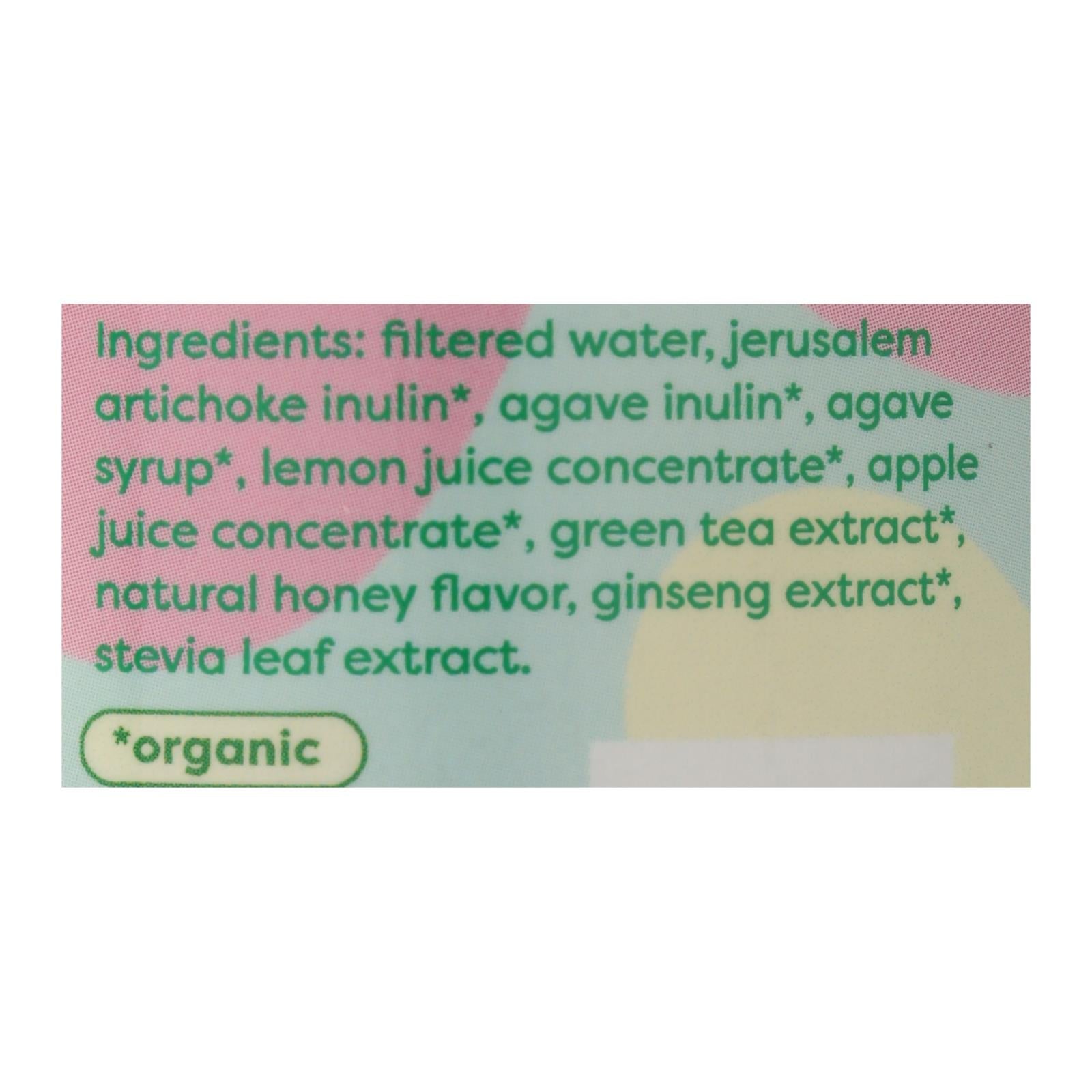 Halfday - Tonic Green Tea Honey Gnsng - Case Of 12 - 12 Fz - Maras Green