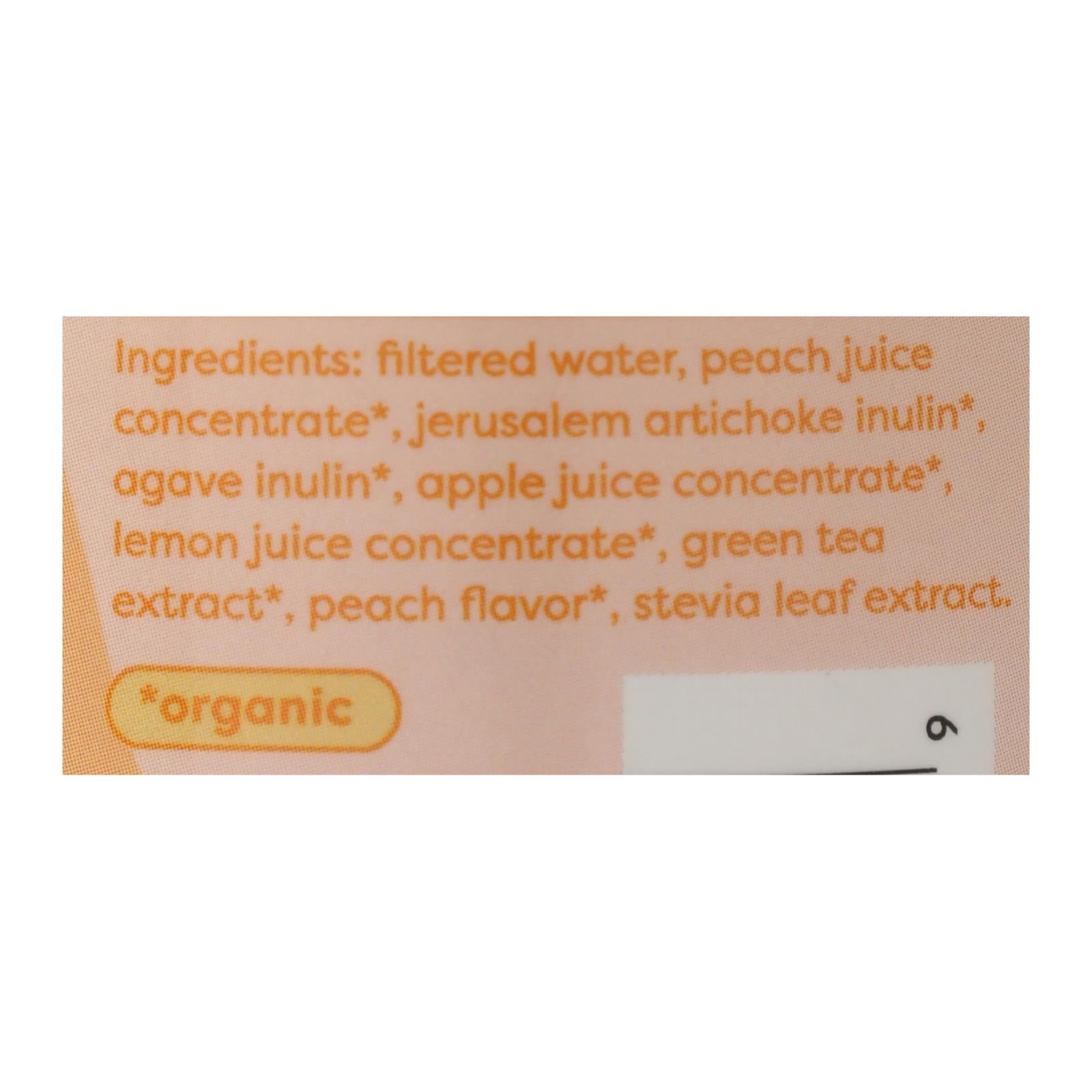Halfday - Tonic Peach Green Tea - Case Of 12 - 12 Fz - Maras Green