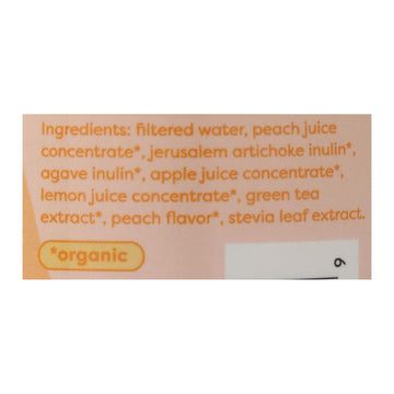 Halfday - Tonic Peach Green Tea - Case Of 12 - 12 Fz - Maras Green