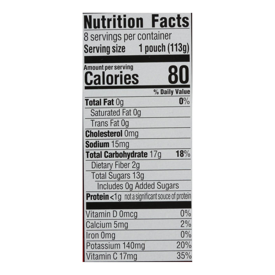 Happy Baby Happy Baby Clearly Crafted - Apples - Guavas And Beets - Case Of 16 - 4 Oz. - Maras Green