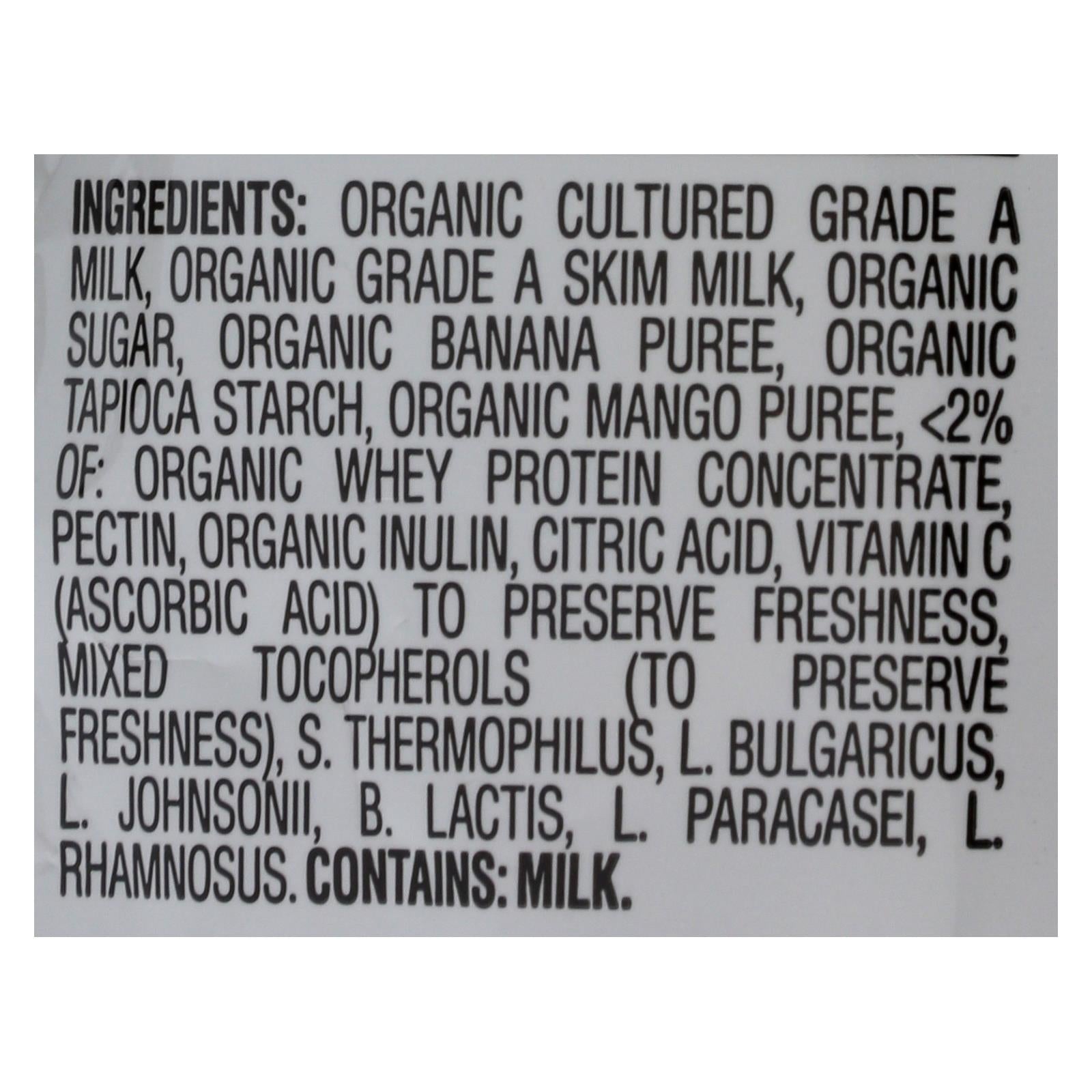 Happy Baby Happymelts Organic Yogurt Snacks For Babies And Toddlers Banana Mango - 1 Oz - Case Of 8 - Maras Green
