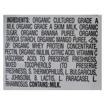 Happy Baby Happymelts Organic Yogurt Snacks For Babies And Toddlers Banana Mango - 1 Oz - Case Of 8 - Maras Green
