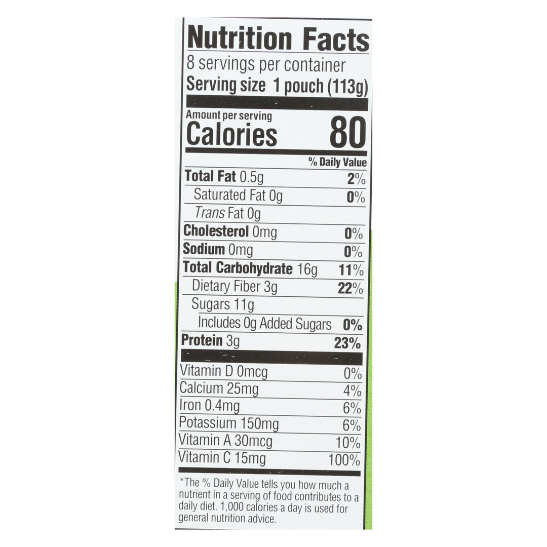 Happy Tot Toddler Food - Organic - Fiber And Protein - Stage 4 - Pear Kiwi And Kale - 4 Oz - Case Of 16 - Maras Green